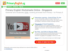 Tablet Screenshot of primaryenglish.sg